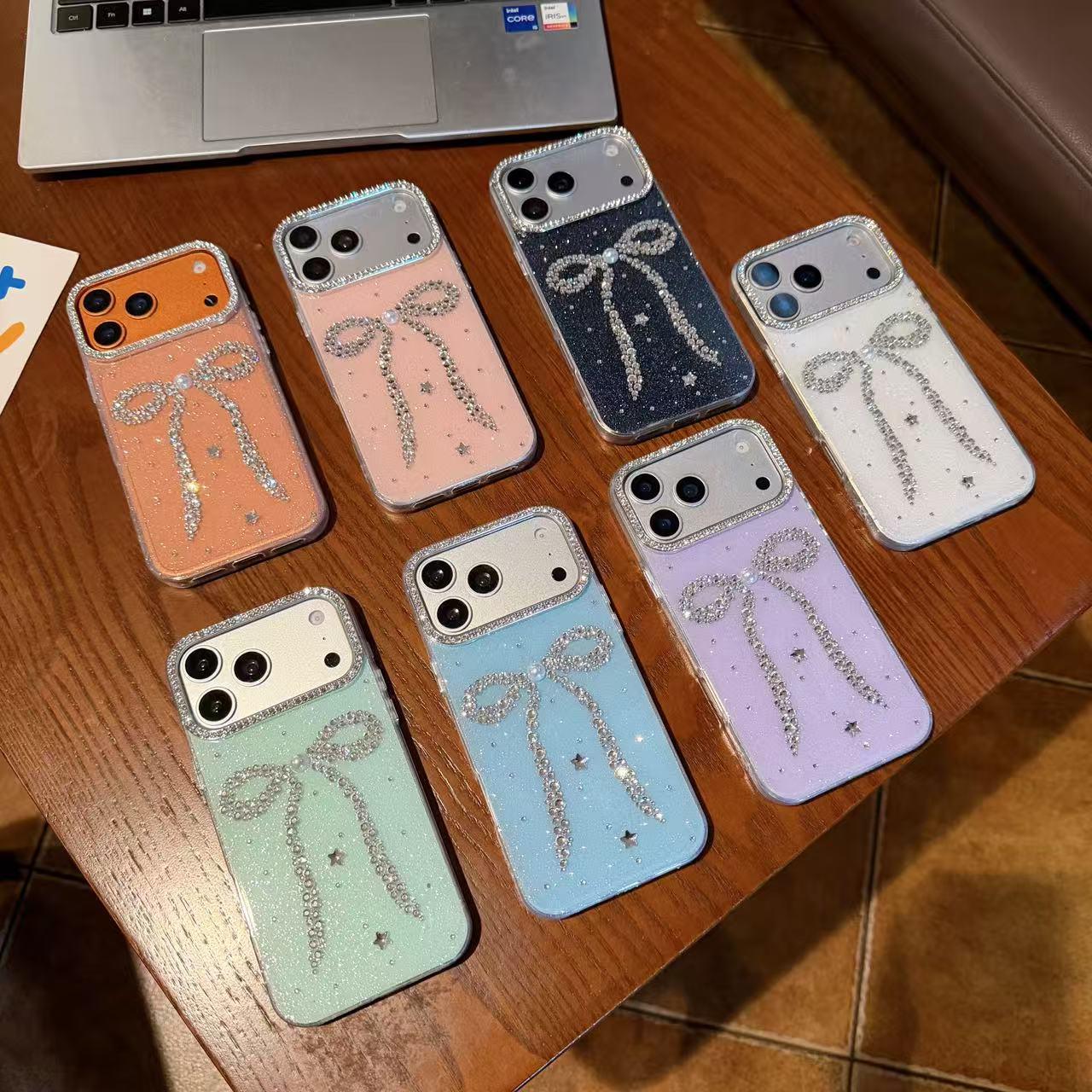 DIAMOND BOW STAR IPHONE CASE