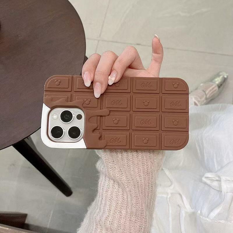 iPhone 15 Pro Chocolate Case Silicone Mobile Case Cover