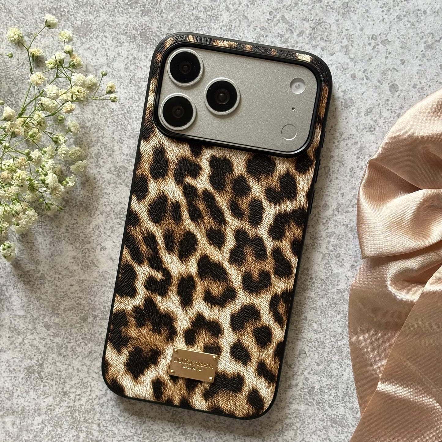 Leopard Luxe – Leather Case