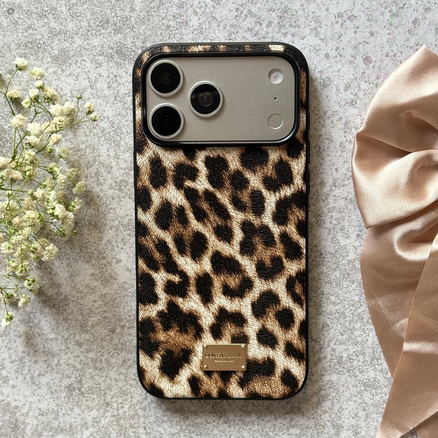 Leopard Luxe – Leather Case