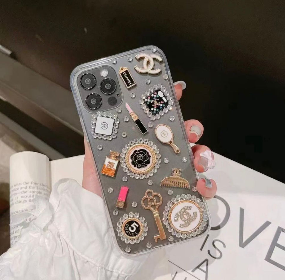 iPhone 16 Series Makeup Transparent TPU Mobile Case Cover
