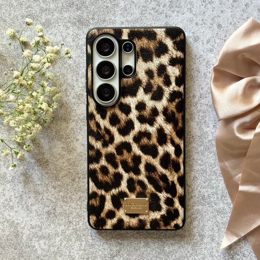 Leopard Luxe – Leather Case
