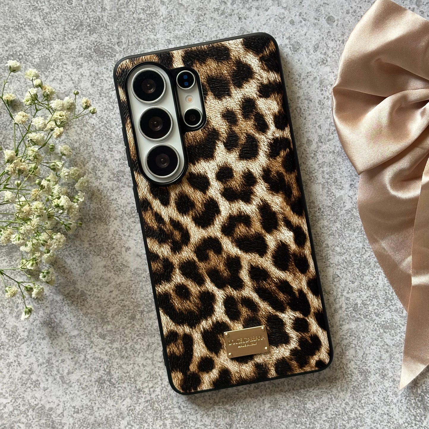 Leopard Luxe – Leather Case