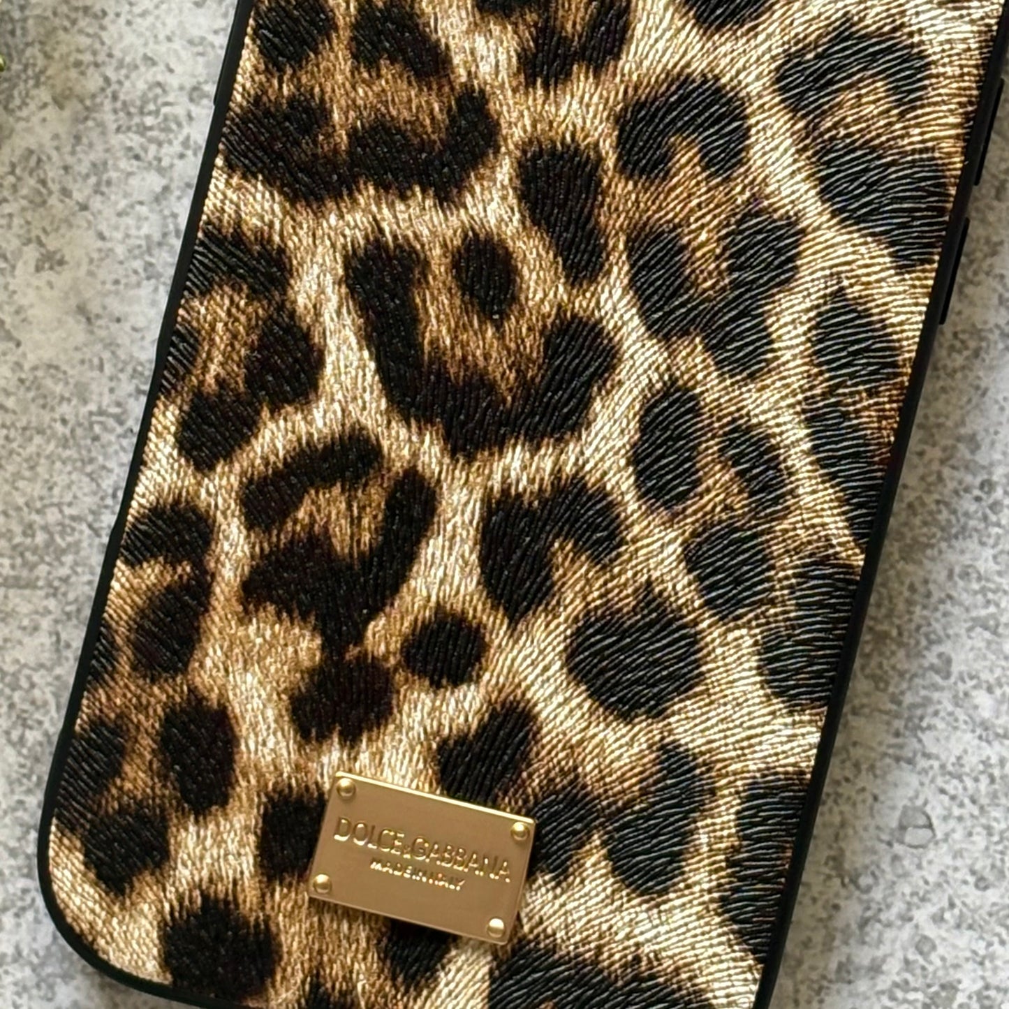 Leopard Luxe – Leather Case