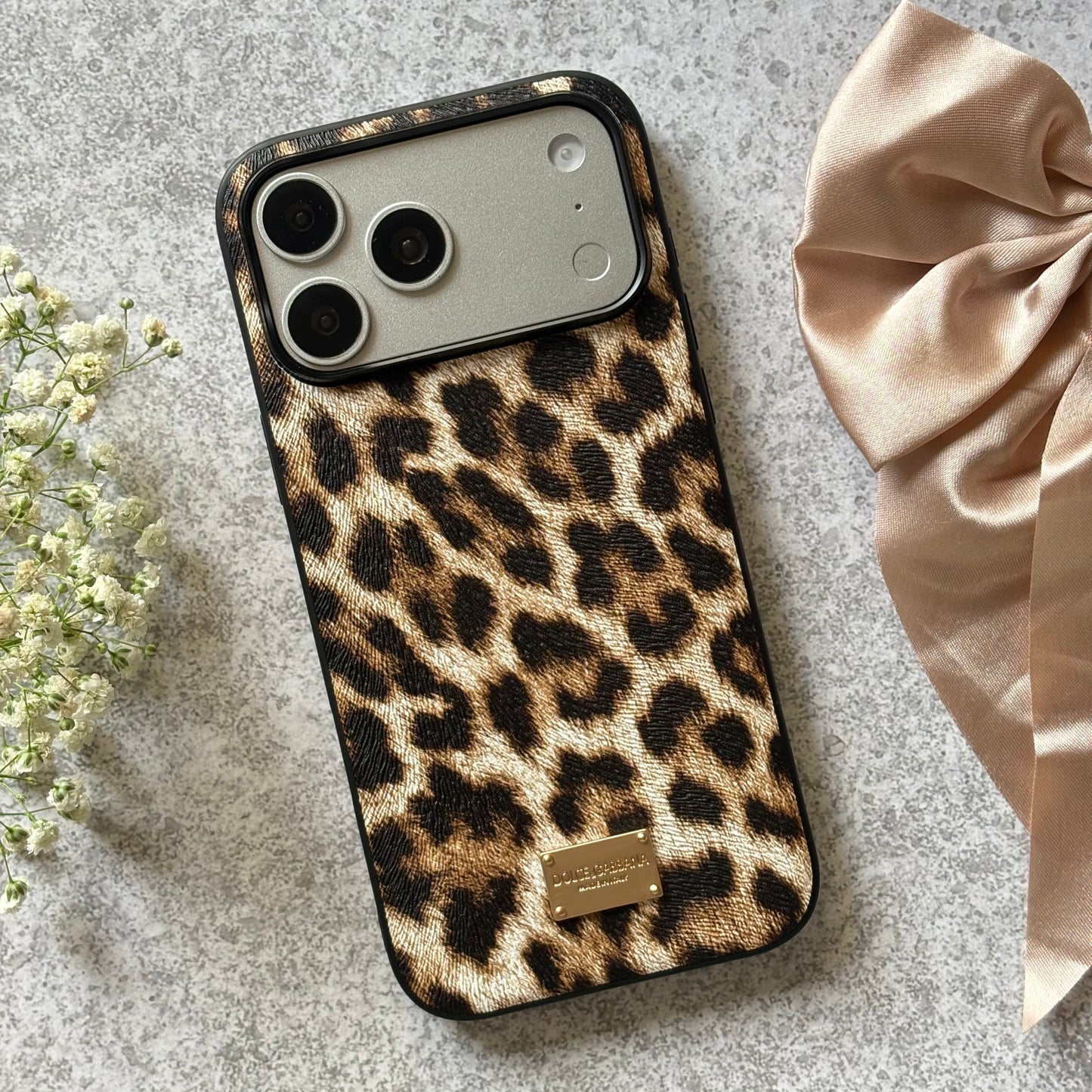 Leopard Luxe – Leather Case