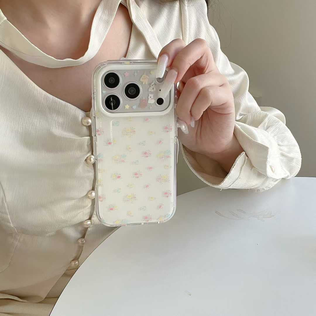 ASTHETIC FLOWER GARDEN IPHONE CASE