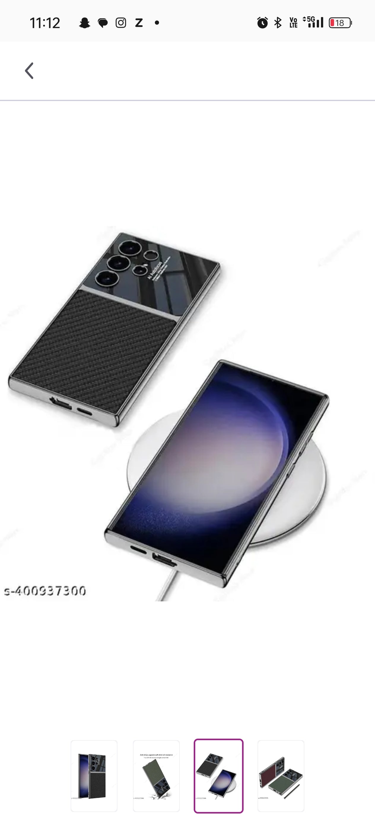 Samsung Galaxy S25 Ultra Luxury Leather Carbon Finish Mobile Case Cover
