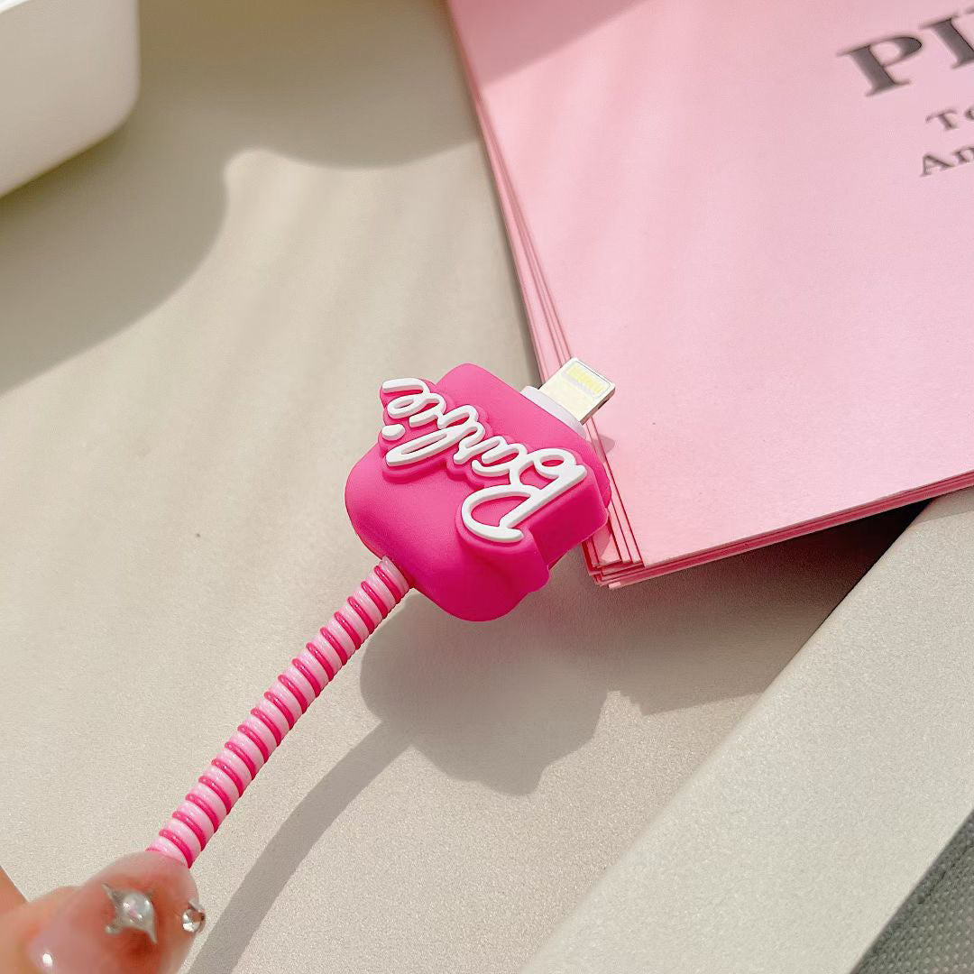 iPhone Charger Cover Cute  Barbie Cover