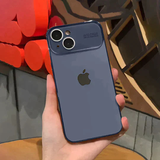 iPhone 16 Luxury Glass Camera Shield Lens Case Cover