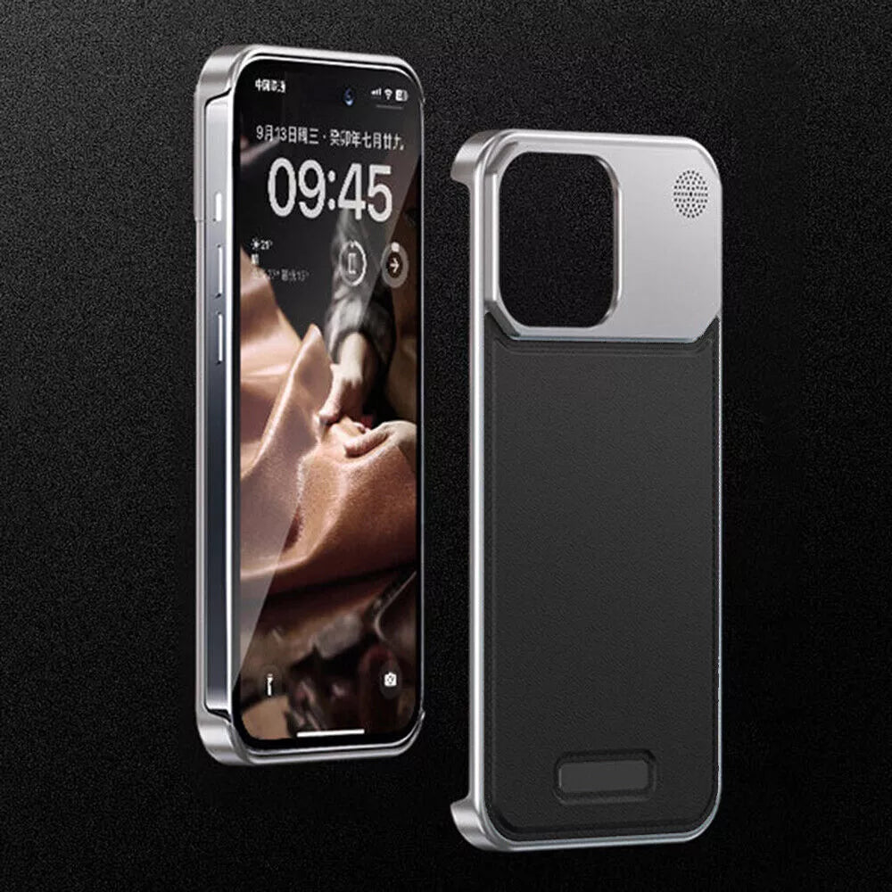 iPhone 15 Pro Aero-Flex Leather Premium Mobile Case Cover