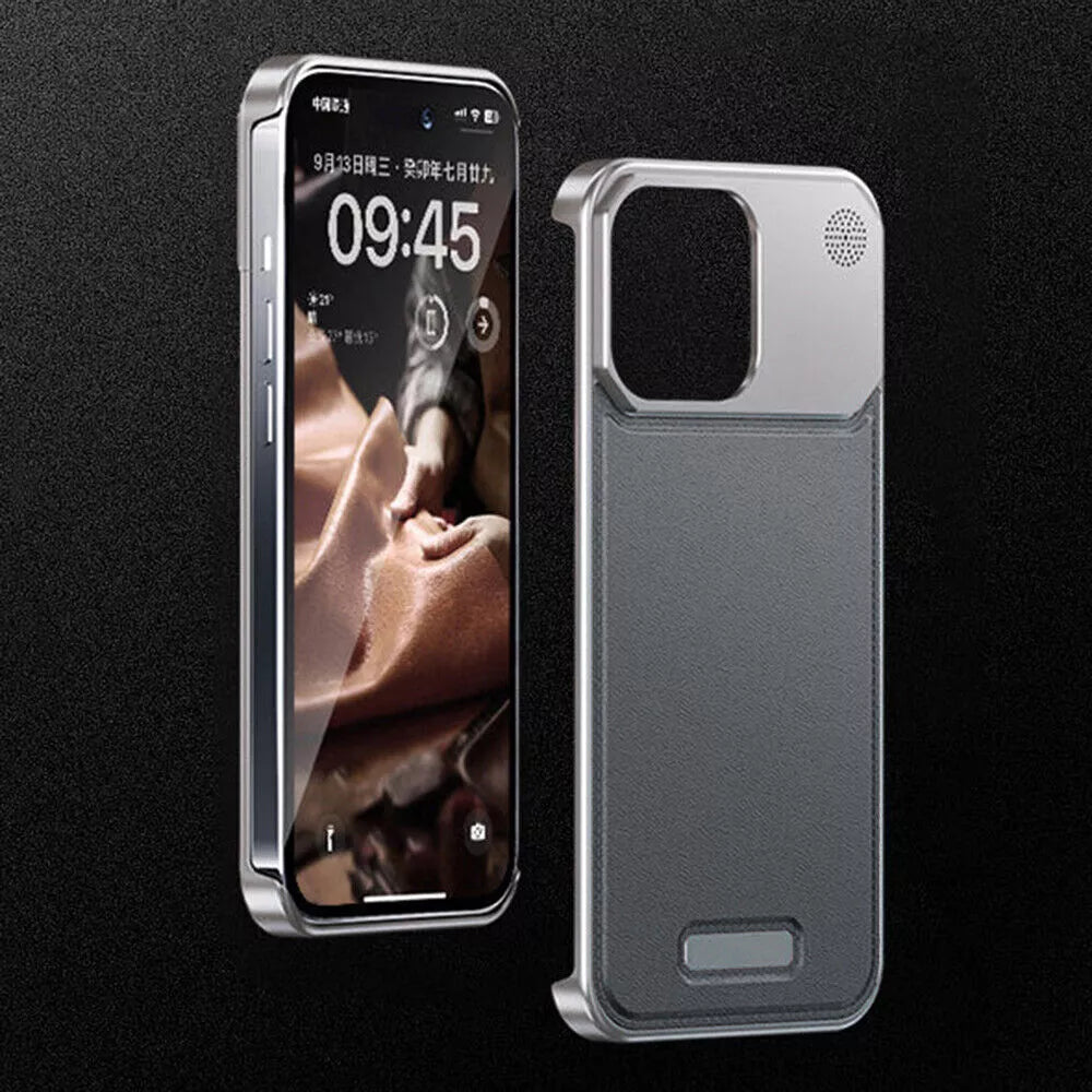 iPhone 15 Pro Aero-Flex Leather Premium Mobile Case Cover
